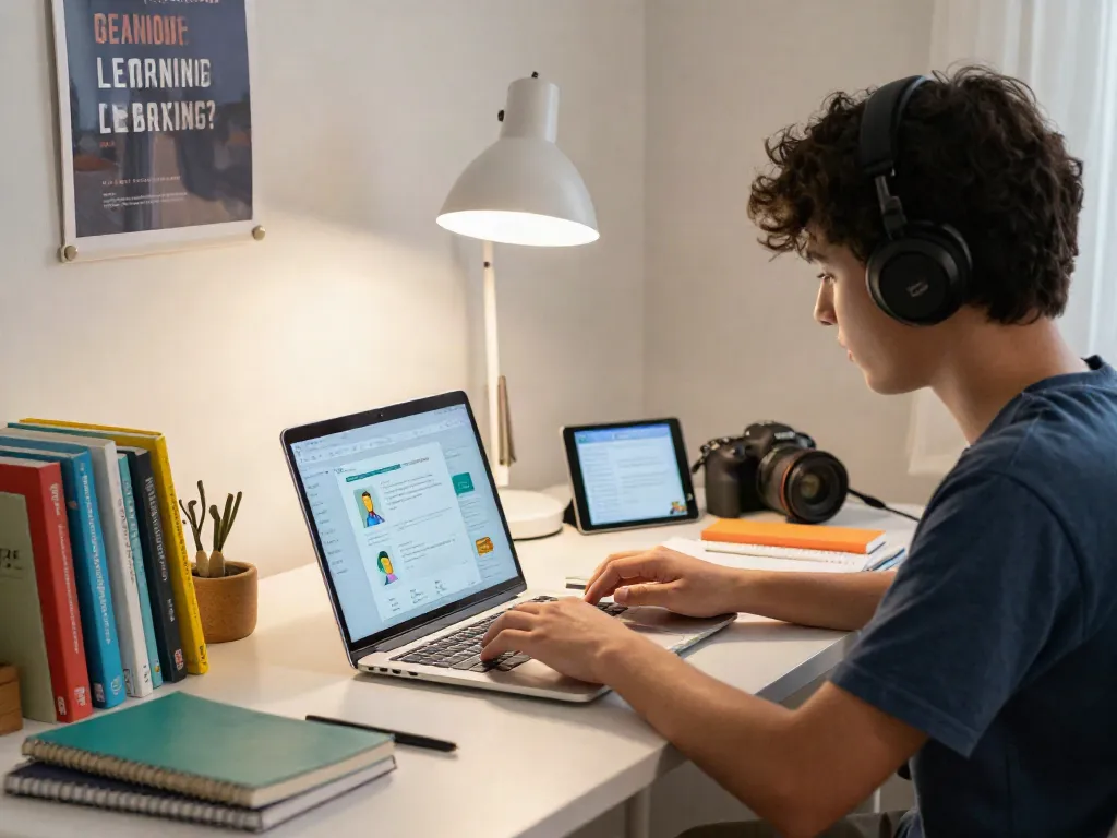 Student focused on learning at home, ready to read the full info here.